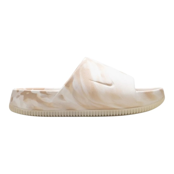 Nike Women's Calm Se Phantom Marble Comfort Platform Slide Sandals Size 7 - Picture 1 of 7